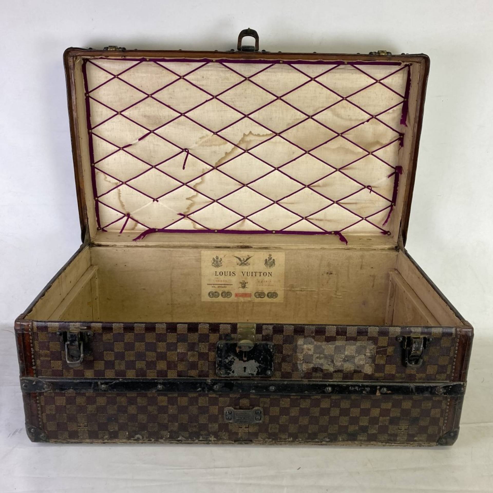 Antique Louis Vuitton Steamer Trunk Auction