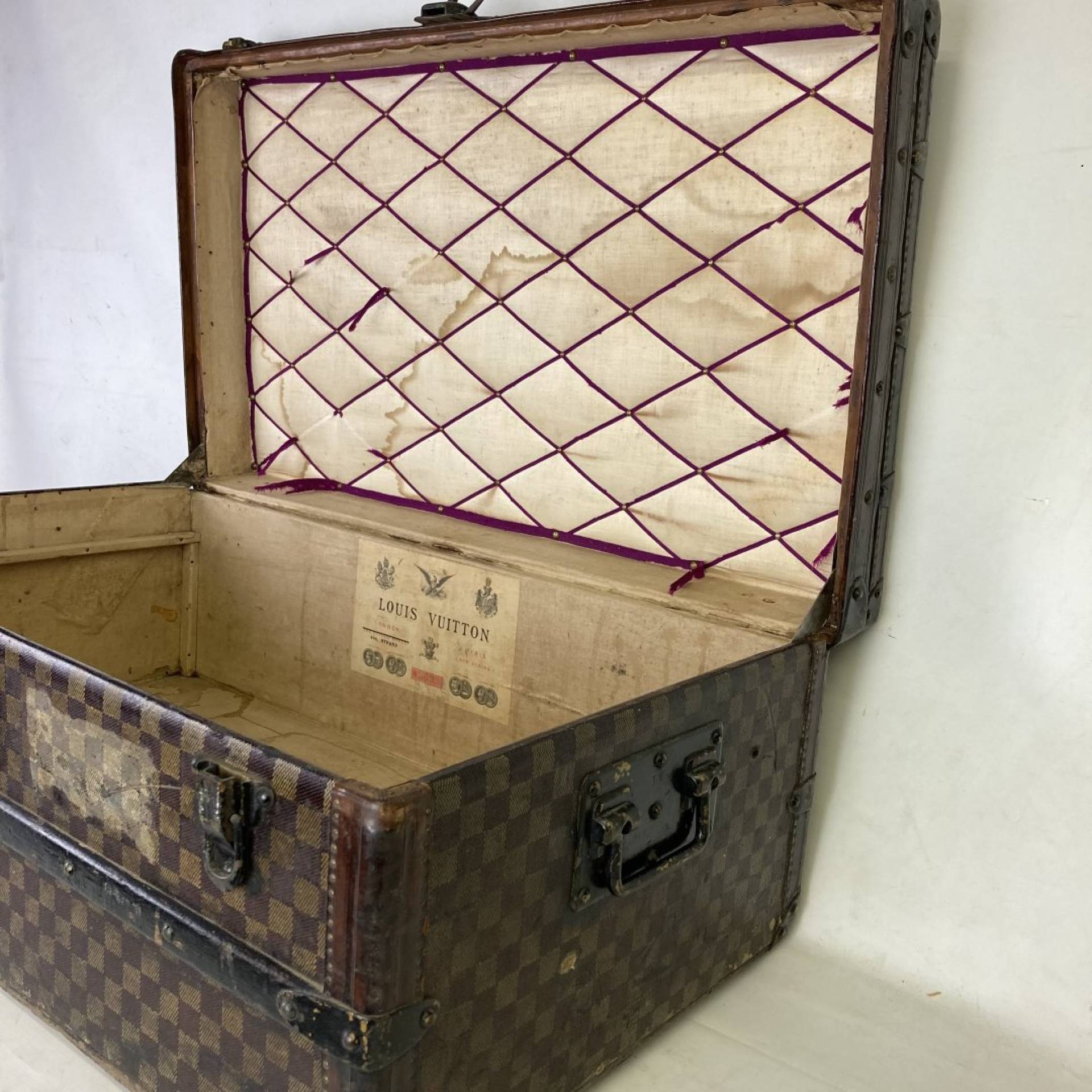 Vintage Louis Vuitton trunk sold at auction on 7th December
