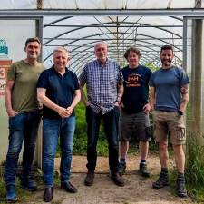 H&H Group Managing Directors and CEO volunteer at Growing Well, Kendal for a day